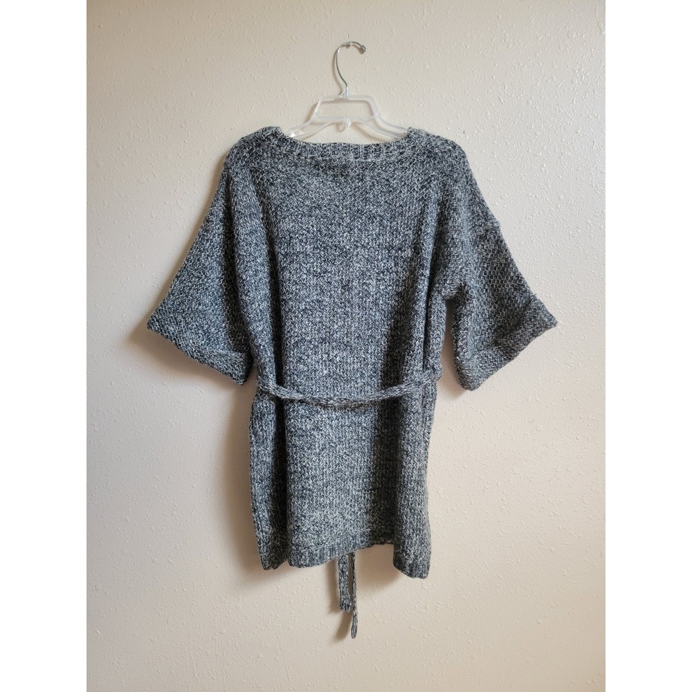 DeCibel Women's Short Sleeves Knit Sweater Gray - Picture 6 of 12